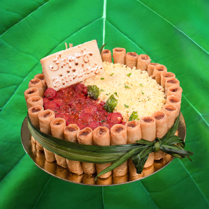 Spaghetti Fiesta Cake