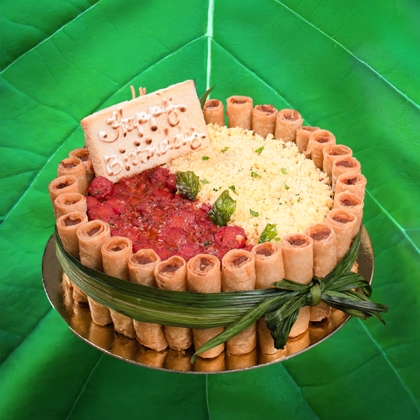 Spaghetti Fiesta Cake